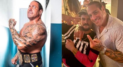 El Mesías, luchador de AAA, aparece por sorpresa en la residencia de Bad Bunny | VIDEO