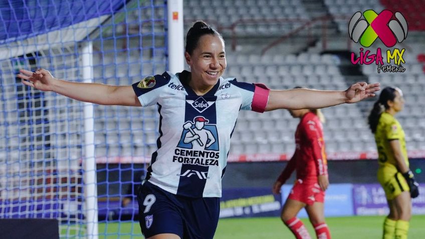 Charlyn Corral logra hazaña única en la Liga MX Femenil: llega a 150 goles con Pachuca