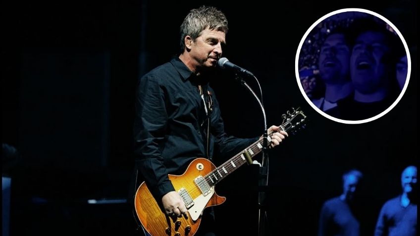 No solo André Jardine: Aaron Ramsey y Efraín Juárez también asistieron al concierto de Oasis