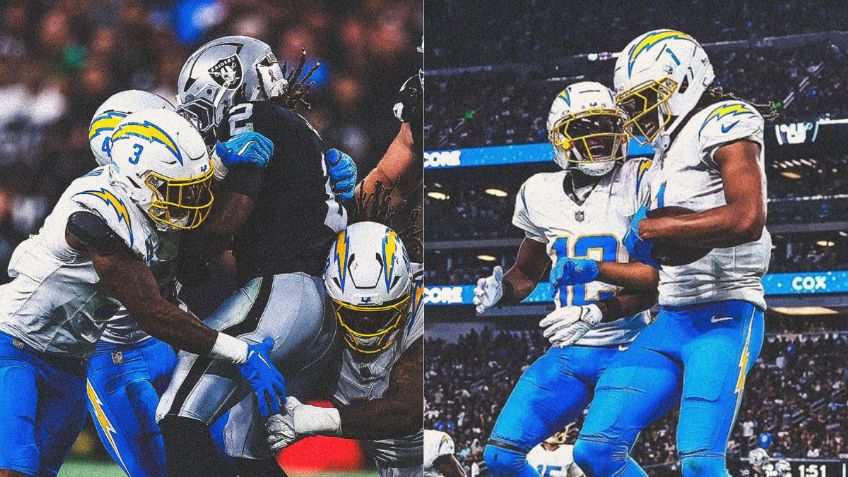 NFL 2025: Chargers dominan a los Raiders y consiguen su segunda victoria al hilo en la Semana 2