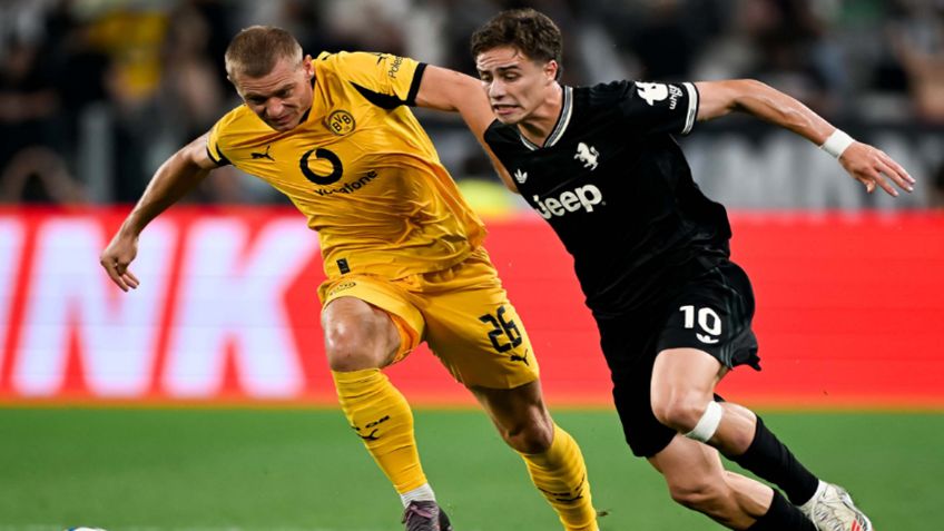 Juventus rescata frenético empate 4-4 ante Borussia Dortmund en la Champions League