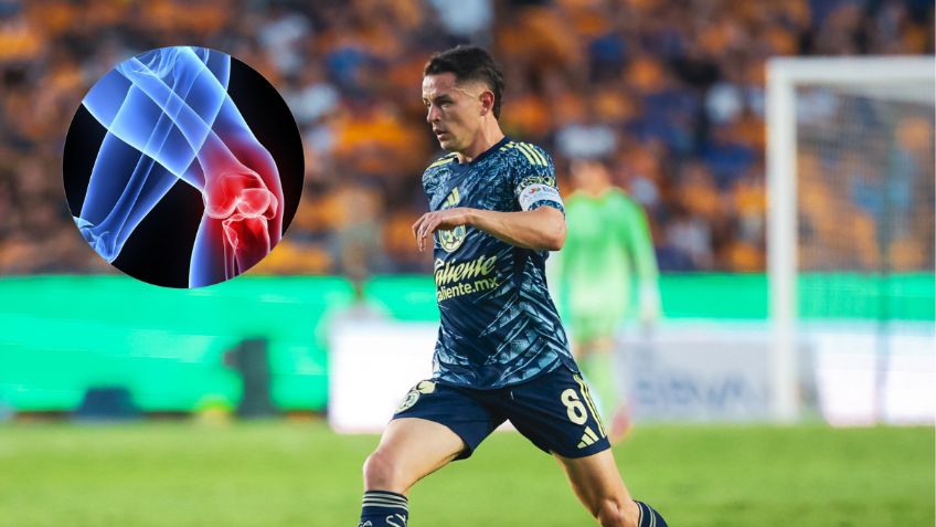 Álvaro Fidalgo no entrenó con América; esta es la lesión que lo persigue