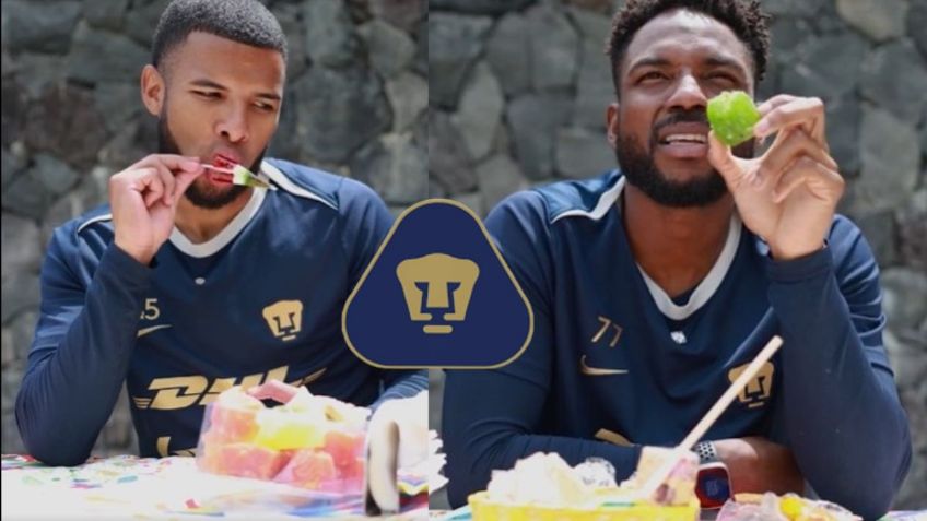 Jugadores de Pumas probaron dulces típicos mexicanos: así fue su épica reacción | VIDEO