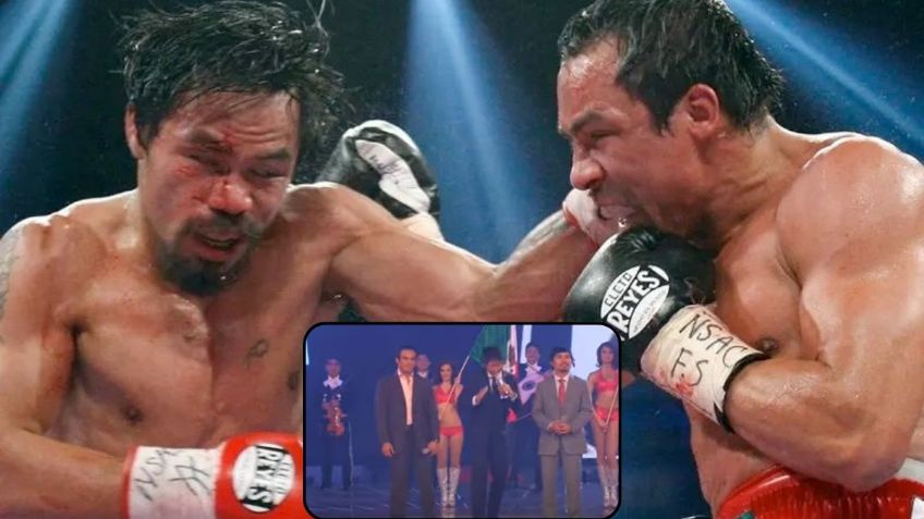 La vez que Juan Manuel Márquez y Manny Pacquiao tuvieron un duelo de canto en La Academia | VIDEO