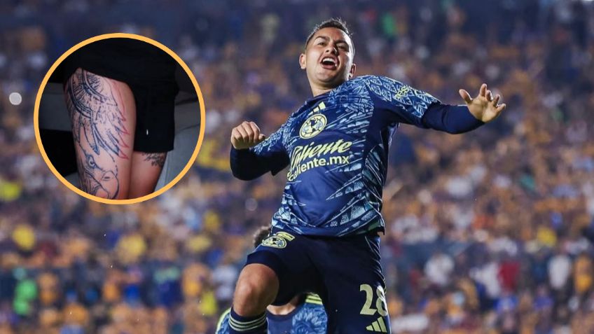 América: Chiquito Sánchez presume su amor por el equipo con inesperado tatuaje | FOTO