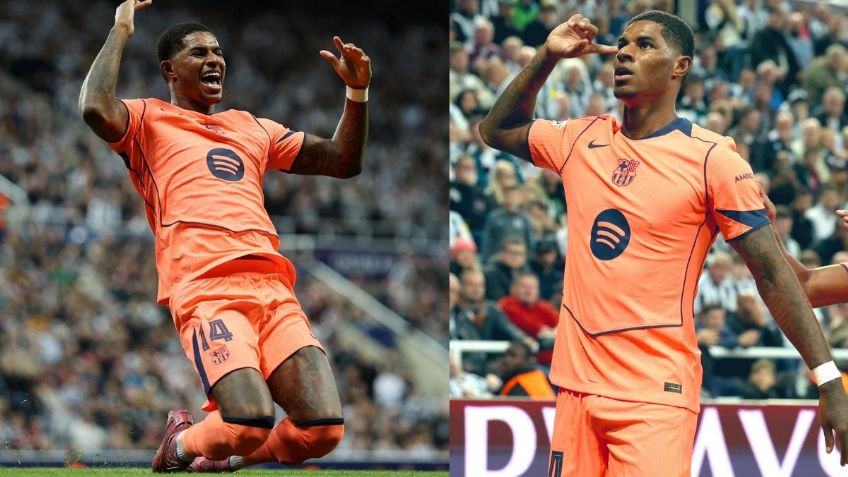 Champions League: Doblete de Marcus Rashford sella la victoria del Barcelona ante Newcastle