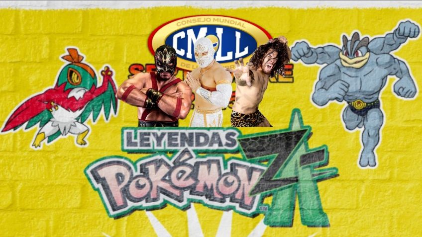 CMLL: Conoce la cartelera de Pokémon Leyendas en la Arena México, ¿cuándo es?