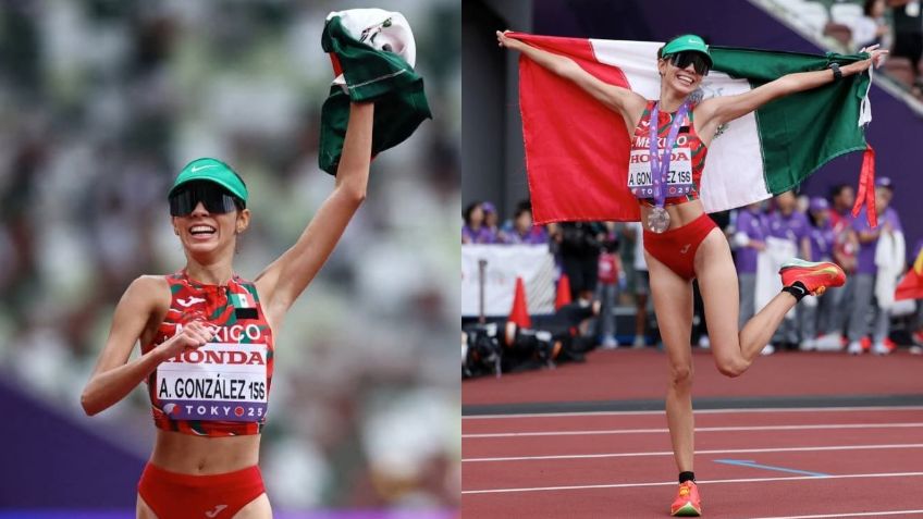 Alegna González gana plata en el Mundial de Atletismo Tokio 2025: "Llevé a México al podio"