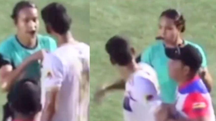 Árbitra Vanessa Ceballos fue agredida tras expulsar a un jugador en Colombia | VIDEO