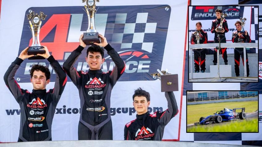 Alessandros Racing se adueñó del podio en la quinta fecha de la FIA F4 NACAM