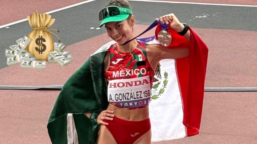 ¿Cuánto dinero ganó Alegna González por la plata en el Mundial de Atletismo Tokio 2025?
