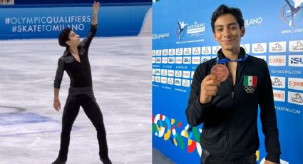 Donovan Carrillo gana bronce en Beijing 2025 y clasifica a los Juegos Olímpicos de Invierno 2026