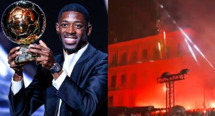 Hinchas de Francia estallan de euforia: celebran con furor el Balón de Oro ganado por Dembélé