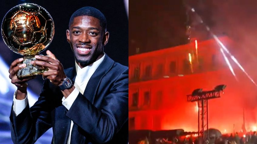 Hinchas de Francia estallan de euforia: celebran con furor el Balón de Oro ganado por Dembélé