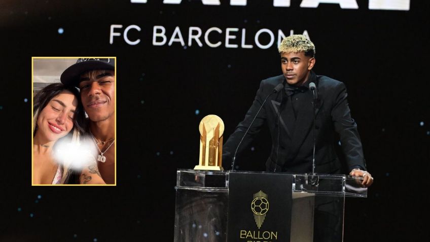 Nicki Nicole consuela a Lamine Yamal tras perder el Balón de Oro 2025: "Mi estrella, te amo"