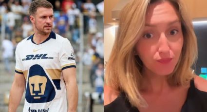Esposa de Aaron Ramsey conquistó a los fans de Pumas: la "bautizaron" con apellido mexicano