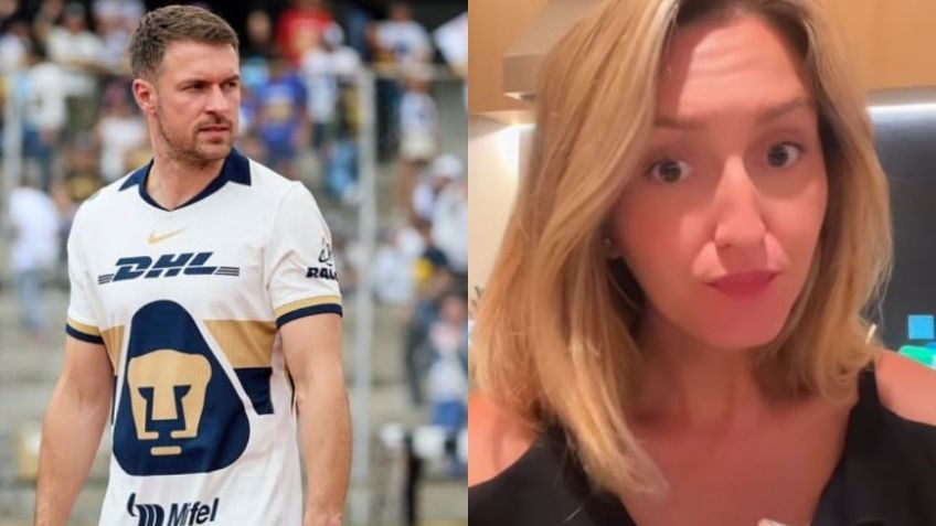 Esposa de Aaron Ramsey conquistó a los fans de Pumas: la "bautizaron" con apellido mexicano