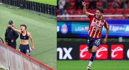 Samir Inda tuvo tierno gesto con su mamá tras debutar con Chivas y anotar | VIDEO