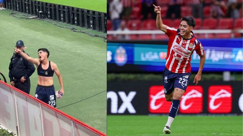 Samir Inda tuvo tierno gesto con su mamá tras debutar con Chivas y anotar | VIDEO
