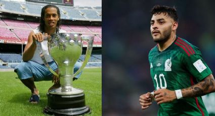 ¡Le hizo un túnel a Ronaldinho! El curioso momento entre Alexis Vega y la leyenda brasileña | VIDEO