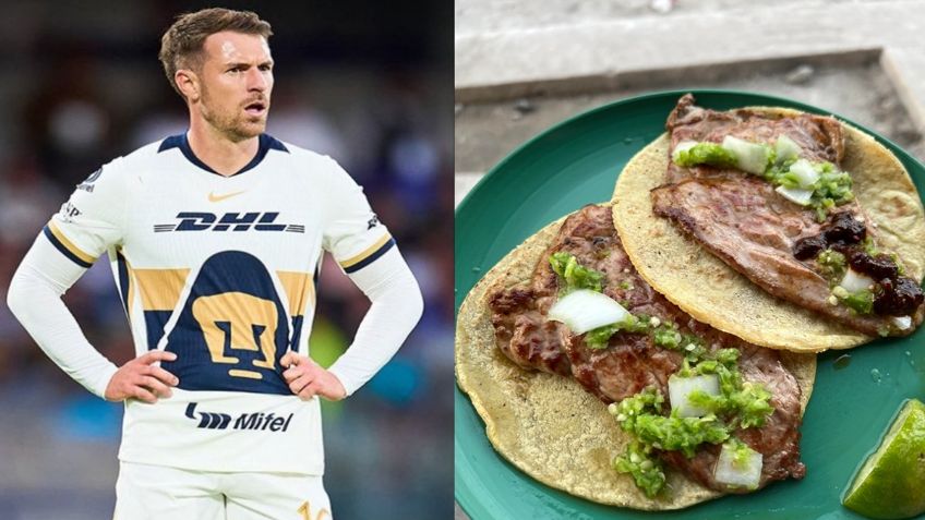 Aaron Ramsey y su familia fueron de tour por la CDMX; probaron famosos tacos | VIDEO