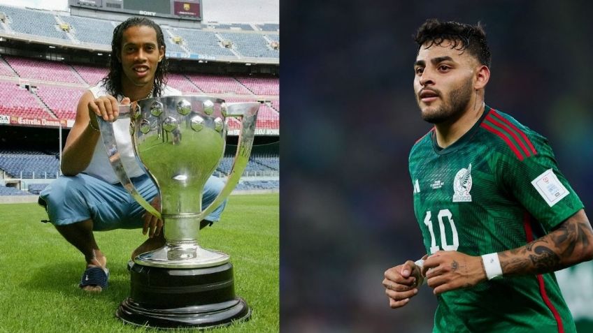 ¡Le hizo un túnel a Ronaldinho! El curioso momento entre Alexis Vega y la leyenda brasileña | VIDEO