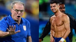 Foto que representa a Marcelo Bielsa, en contra de la "musculatura desproporcionada" de los jugadores
