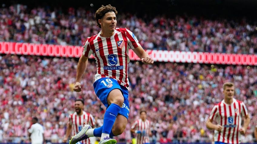 Atlético arrolla al Real Madrid y le quita el invicto en LaLiga; Julián Álvarez anotó doblete