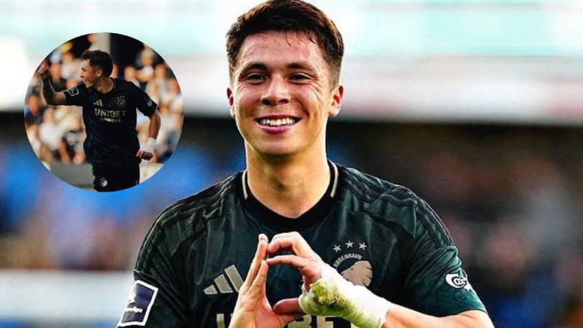 ¡No para! Rodrigo Huescas da otra asistencia para el triunfo del Copenhague