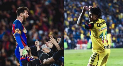 A lo Messi: Comparan GOLAZO de Zendejas con anotación histórica de "La Pulga" | VIDEO