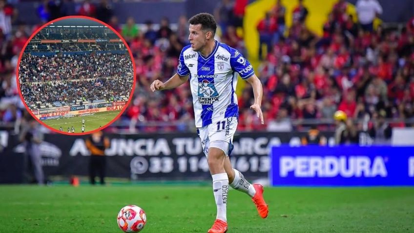 El tierno gesto de Oussama Idrissi con 5 mil niños en el Pachuca vs Atlético de San Luis