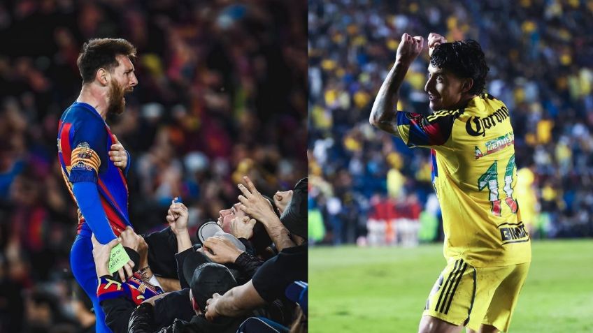 A lo Messi: Comparan GOLAZO de Zendejas con anotación histórica de "La Pulga" | VIDEO