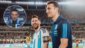 Foto ilustrativa de la nota titulada: Scaloni, al borde del llanto por el último partido de Messi como local con Argentina | VIDEO