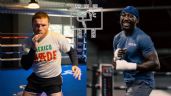 Foto ilustrativa de la nota titulada: Canelo vs Crawford: Confirman la CARTELERA del magnoevento en el Allegiant Stadium