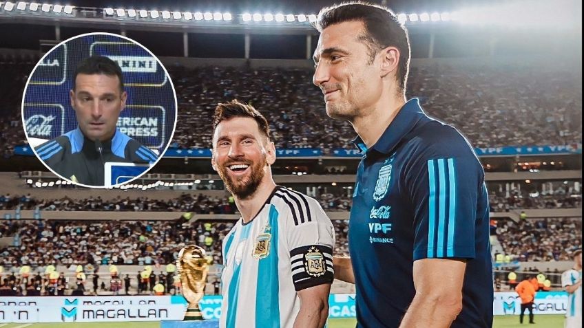 Scaloni, al borde del llanto por el último partido de Messi como local con Argentina | VIDEO