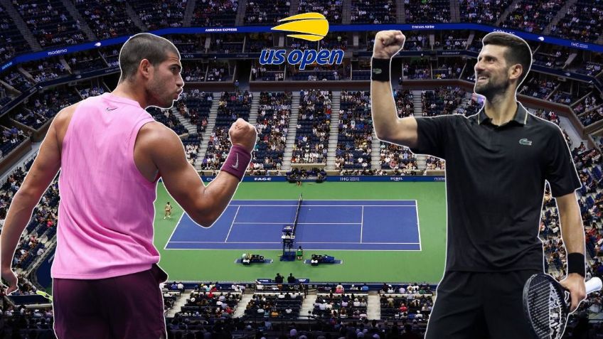 Carlos Alcaraz vs Novak Djokovic en las Semifinales del US Open; ¿quién domina el historial?