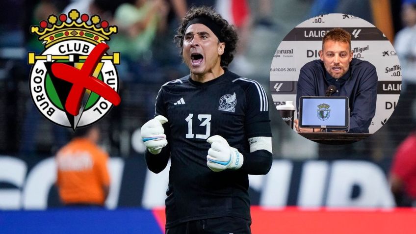 Directivo del Burgos lanza dardo contra Guillermo Ochoa tras negarse a firmar su contrato