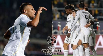 Champions League: Mbappé marca “hat-trick” y Real Madrid golea a Kairat Almaty en la segunda fecha