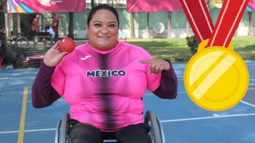 ¡Orgullo Mexicano! Gloria Zarza gana el oro en el Mundial de Para Atletismo Nueva Delhi 2025