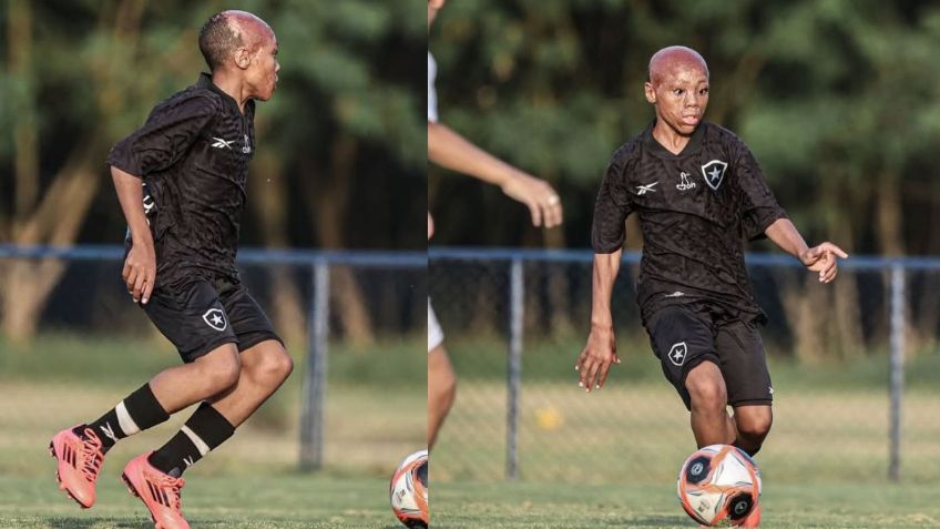 Bernardo Lopes, el niño que luchó por su vida y ahora es promesa del Botafogo