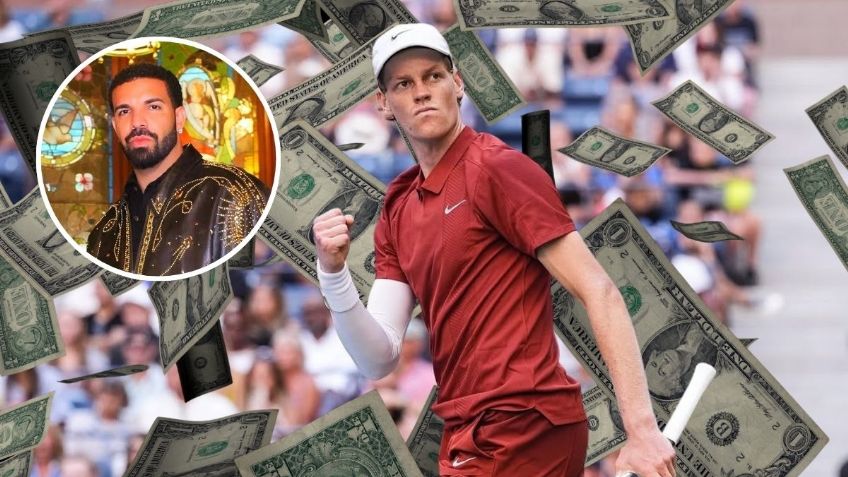 US Open 2025: Drake apuesta MILLONARIA cifra a Jannik Sinner como campeón y sacude el tenis
