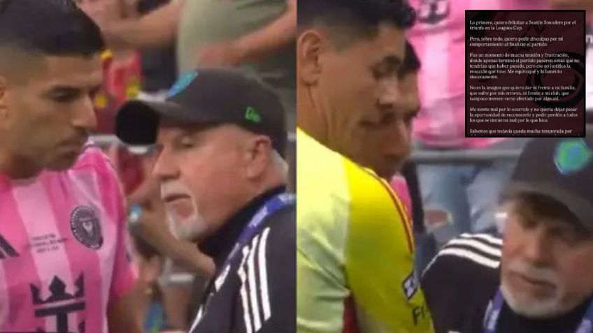 Luis Suárez se disculpa tras polémica contra Seattle Sounders en Leagues Cup; ¿ya hay sanción?