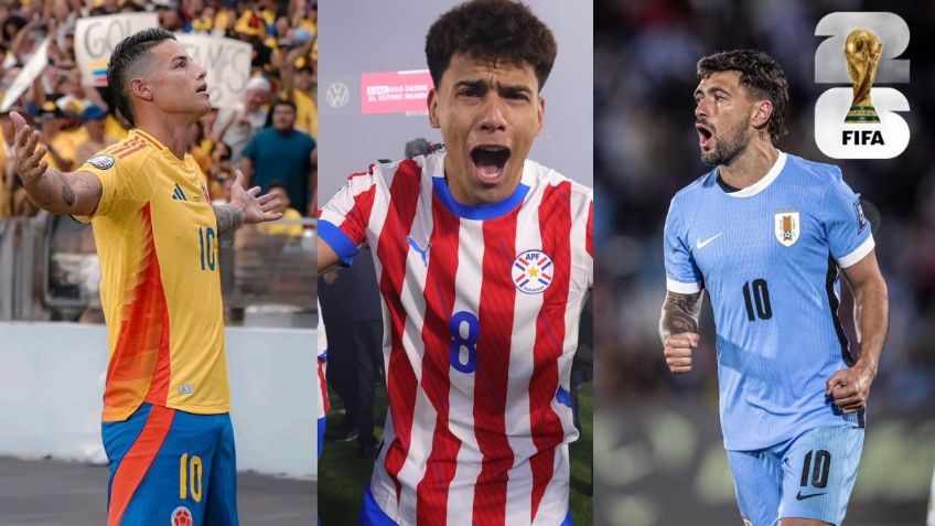 Mundial 2026: James Rodríguez con Colombia, Uruguay y Paraguay, nuevos clasificados