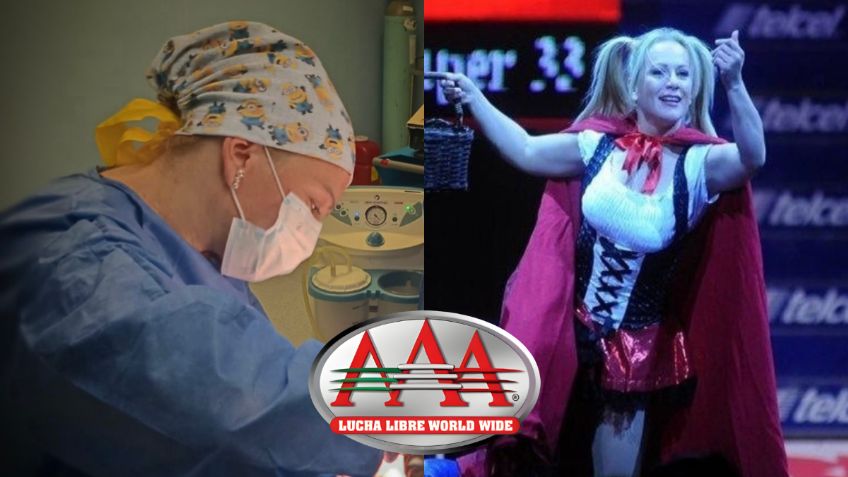 Estrellita, la luchadora que pasó de brillar en la AAA a ser médico-cirujano