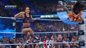 Foto ilustrativa de la nota titulada: AJ Lee regresó a WWE para defender a CM Punk; atacó a Becky Lynch en SmackDown | VIDEO