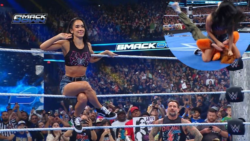 AJ Lee regresó a WWE para defender a CM Punk; atacó a Becky Lynch en SmackDown | VIDEO