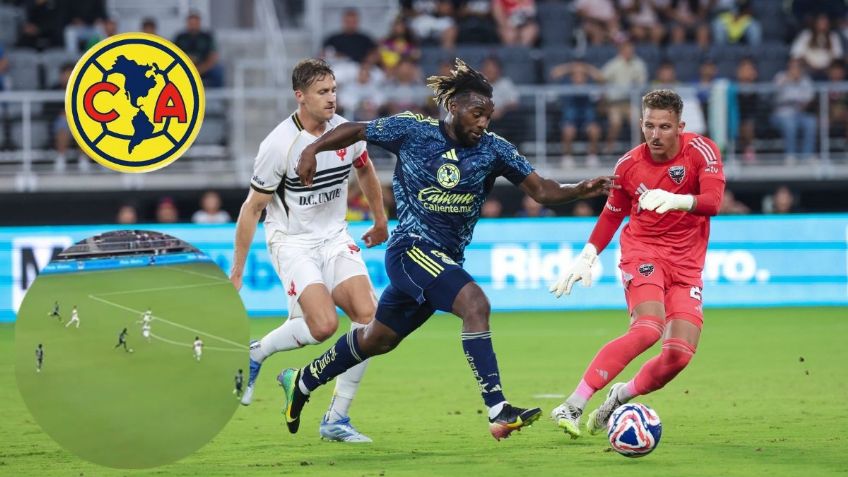 Allan Saint-Maximin realizó jugada de "crack" en el América vs DC United | VIDEO