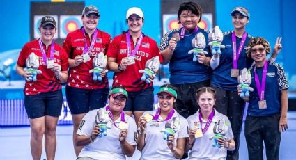 México gana su primera medalla de oro en la historia de los Mundiales de Tiro con Arco | VIDEO