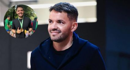 Nicolás Larcamón pone pausa a Cruz Azul y se estrena como velocista en CDMX | FOTOS