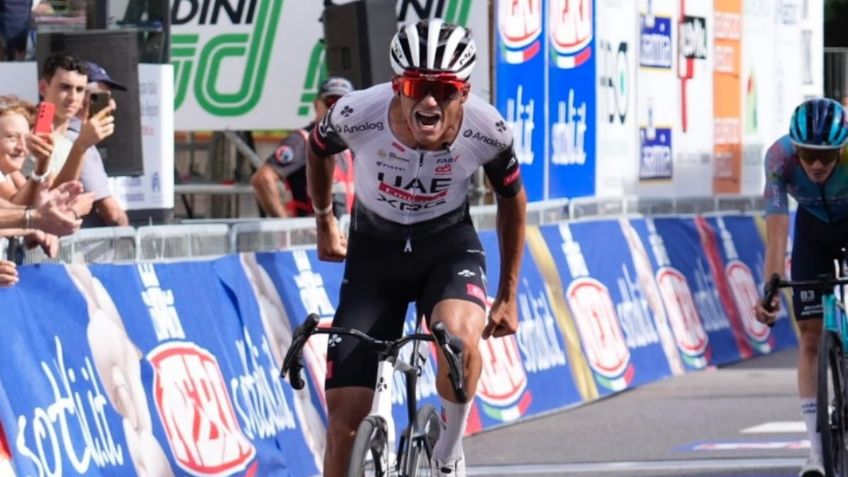 Isaac del Toro consigue nuevo hito en Italia; así ganó el GP Industria & Artigianato 2025 | VIDEO